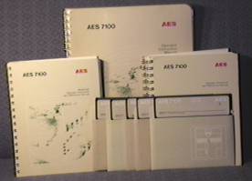 Image: AES documentation and disks
