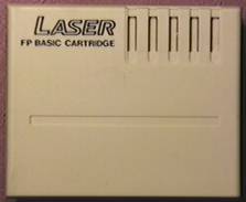 Image: Top view of FP BASIC Cartridge