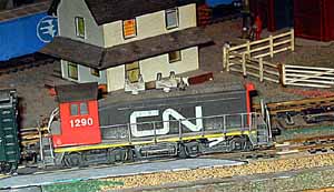 CN 1290   hard at work  in Rockville