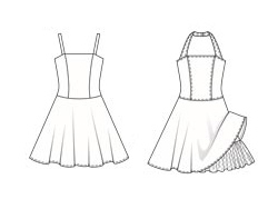 Robe, Burda 8174
