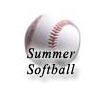 The Softball League runs during the summer months.